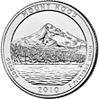 Mount Hood National Forest Quarter