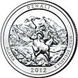 Denali National Park Quarter