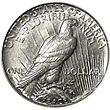 Peace Dollar Reverse