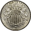 Shield Nickel obverse