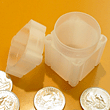 Presidential dollar coin tubes